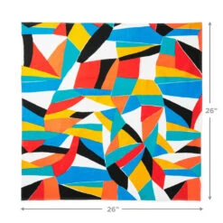 Hallmark 26" Colorful Abstract Fabric Gift Wrap With Elastic Band 11 Hallmark 26" Colorful Abstract Fabric Gift Wrap With Elastic Band -Hallmark online Shop Colorful Abstract Fabric Gift Wrap With Elastic Band 1299EJR6379 04