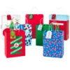 Hallmark Colorful Christmas Gift Bags With Mix And Match Tags, Assorted Sizes And Designs -Hallmark online Shop Colorful Christmas Gift Bags With Mix and Match Tags 5XGB4899 01