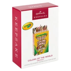 Hallmark Crayola® Colors Of The World Ornament 11 Hallmark Crayola® Colors Of The World Ornament -Hallmark online Shop Colors of the World Crayons Box Keepsake Ornament 1899QXI7347 04