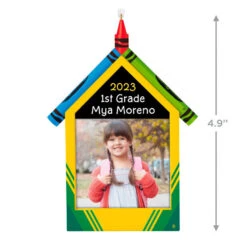 Hallmark Crayola® A Colorful School Year Personalized Photo Frame Ornament 8 Hallmark Crayola® A Colorful School Year Personalized Photo Frame Ornament -Hallmark online Shop Crayola A Colorful School Year Picture Frame Personalized Keepsake Ornament 2499QHE2110B1 03