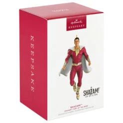 Hallmark DC™ Shazam!™ Fury Of The Gods Shazam!™ Ornament -Hallmark online Shop DC Comics Shazam Keepsake Ornament 1999QXI6117 04