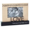 Hallmark I Have You In My Heart Picture Frame, 4x6 -Hallmark online Shop DaySpring Love Wood and Metal Picture Frame 1REL2012 01