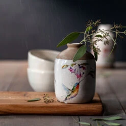 Hallmark online Shop 17 Hallmark online Shop -Hallmark online Shop Dean Crouser Hummingbirds in Flight Ceramic Vase 1004610165 02