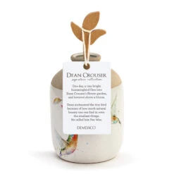 Demdaco Hummingbirds In Flight Ceramic Vase 7 Demdaco Hummingbirds In Flight Ceramic Vase -Hallmark online Shop Dean Crouser Hummingbirds in Flight Ceramic Vase 1004610165 03