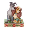 Enesco Jim Shore Disney Lady And The Tramp Love Scene, 4.5" -Hallmark online Shop Disney Jim Shore Lady and the Tramp Love Scene 6010885 01
