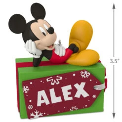 Hallmark Disney Mickey Mouse Christmas Present Personalized Ornament -Hallmark online Shop Disney Mickey Mouse Christmas Present Personalized Ornament 2499QHE1885B1 03