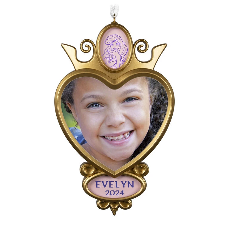 Hallmark Disney Our Little Princess Personalized Photo Frame Ornament 3 Hallmark Disney Our Little Princess Personalized Photo Frame Ornament
