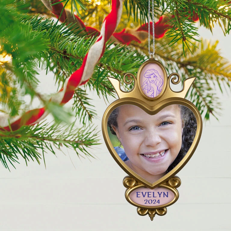 Hallmark Disney Our Little Princess Personalized Photo Frame Ornament 4 Hallmark Disney Our Little Princess Personalized Photo Frame Ornament - Image 2