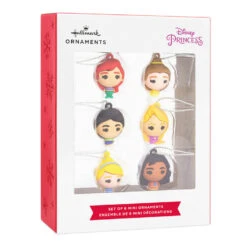 Mini Disney Princess Shatterproof Hallmark Ornaments, Set Of 6 10 Mini Disney Princess Shatterproof Hallmark Ornaments, Set Of 6 -Hallmark online Shop Disney Princess Miniature Christmas Ornaments Set of 6 2HCM6131 04