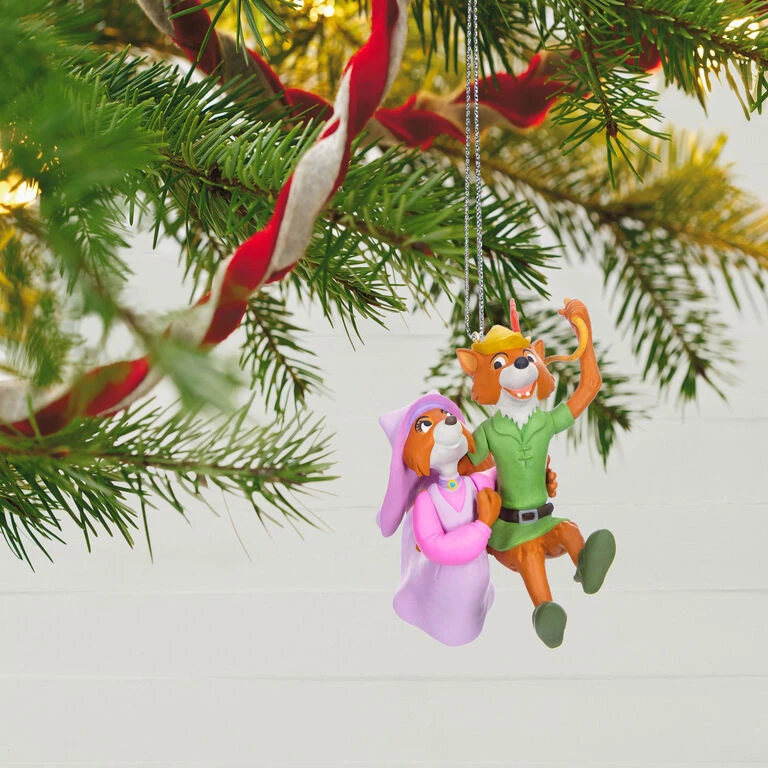 Hallmark Disney Robin Hood 50th Anniversary A Romantic Rescue Ornament 4 Hallmark Disney Robin Hood 50th Anniversary A Romantic Rescue Ornament - Image 2