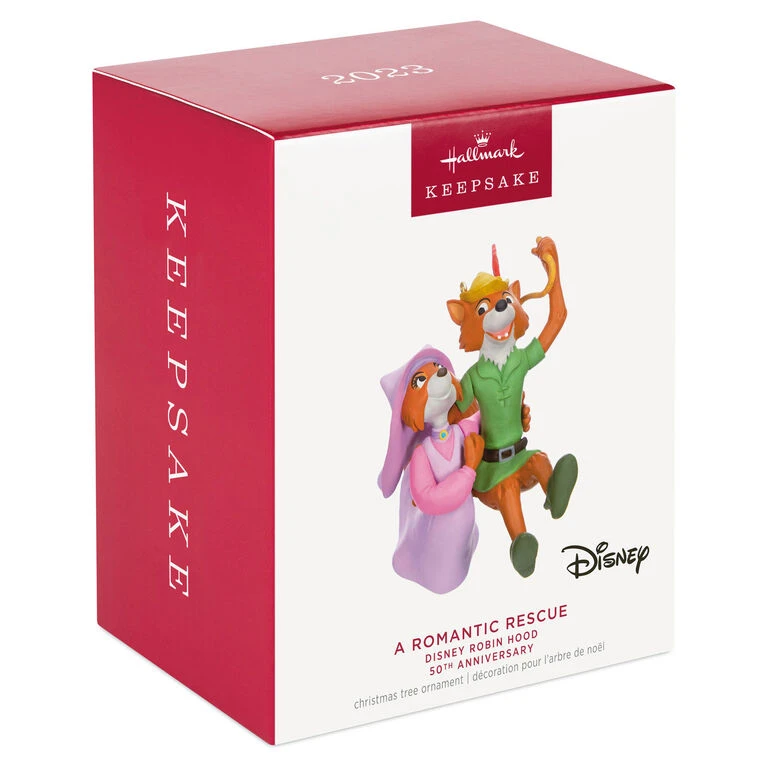 Hallmark Disney Robin Hood 50th Anniversary A Romantic Rescue Ornament 6 Hallmark Disney Robin Hood 50th Anniversary A Romantic Rescue Ornament - Image 4