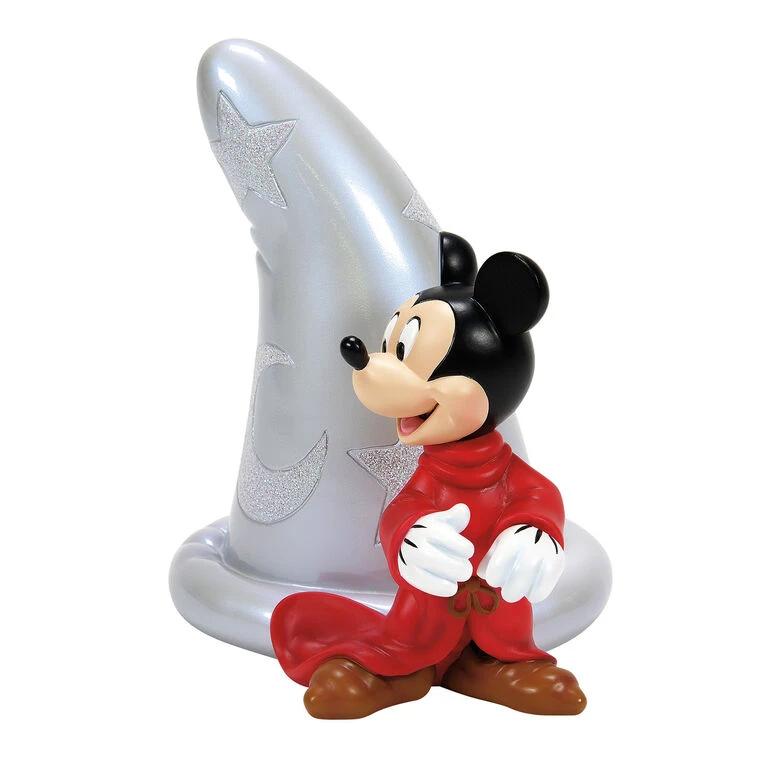 Enesco Disney 100 Years Of Wonder Sorcerer's Apprentice Mickey Mouse Figurine, 5.5" 4 Enesco Disney 100 Years Of Wonder Sorcerer's Apprentice Mickey Mouse Figurine, 5.5" - Image 2