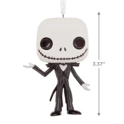 Disney Tim Burton's The Nightmare Before Christmas Jack Skellington Funko POP!® Hallmark Ornament -Hallmark online Shop Disney Tim Burtons The Nightmare Before Christmas Jack Skellington Funko POP Christmas Ornament 3HCM1114 03