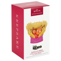 Hallmark Disney/Pixar Finding Nemo 20th Anniversary Marlin & Nemo Ornament -Hallmark online Shop DisneyPixar Nemo and Marlin Keepsake Ornament 2199QXD6607 04