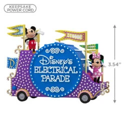 Hallmark Disney Mickey Mouse Disney's Electrical Parade Musical Ornament With Light 10 Hallmark Disney Mickey Mouse Disney's Electrical Parade Musical Ornament With Light -Hallmark online Shop Disneys Electrical Parade Float Keepsake Ornament 2999QXD6729 03