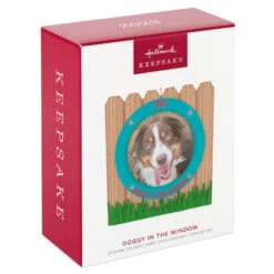Hallmark Doggy In The Window 2023 Photo Frame Ornament 11 Hallmark Doggy In The Window 2023 Photo Frame Ornament -Hallmark online Shop Doggy in Window Fence Picture Frame Keepsake Ornament 1599QGO2599 04