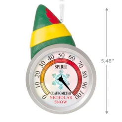 Hallmark Elf™ Clausometer Personalized Ornament With Light -Hallmark online Shop Elf Clausometer Personalized Keepsake Ornament With Light 2999QHE2117B1 03