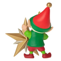 Hallmark North Pole Tree Trimmers Ornament -Hallmark online Shop Elf With Christmas Tree Keepsake Ornament 1799QXR8069 06