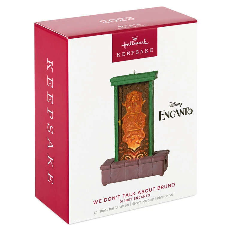 Hallmark Disney Encanto We Don't Talk About Bruno Musical Ornament With Light 6 Hallmark Disney Encanto We Don't Talk About Bruno Musical Ornament With Light - Image 4