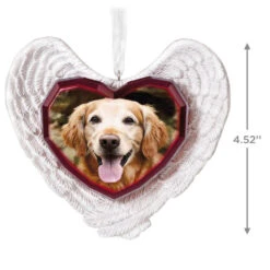 Hallmark Forever Loved Memorial Heart And Angel Wings Photo Personalized Ornament -Hallmark online Shop Forever Loved Memorial Heart and Angel Wings Photo Personalized Keepsake Ornament 2499QHE2119B2 03
