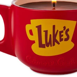 Hallmark Gilmore Girls Coffee-Scented Luke's Diner Mug Candle -Hallmark online Shop Gilmore Girls CoffeeScented Candle in Lukes Diner Mug 1PCL1012 04