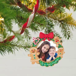 Hallmark Oh-So-Sweet Grandkids Photo Frame Ornament 9 Hallmark Oh-So-Sweet Grandkids Photo Frame Ornament -Hallmark online Shop Gingerbread Grandkids Picture Frame Keepsake Ornament 1599QGO2589 02