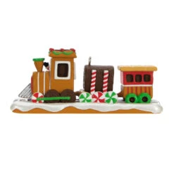 Hallmark Season’s Treatings Ornament 13 Hallmark Season’s Treatings Ornament -Hallmark online Shop Gingerbread Train Keepsake Ornament 1699QXR8009 06