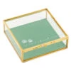 Hallmark The Love Of A Friend Glass Pet Memory Box, 5x5 1 Hallmark The Love Of A Friend Glass Pet Memory Box, 5x5 -Hallmark online Shop Glass and Metal Memory Keeper Box for Loss of Pet 1BMK1616 01