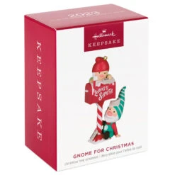 Hallmark Gnome For Christmas Ornament 11 Hallmark Gnome For Christmas Ornament -Hallmark online Shop Gnomes Mailing Letter to Santa Keepsake Ornament 1999QXR8109 04