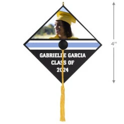 Hallmark Graduation Cap Text And Photo Personalized Ornament -Hallmark online Shop Graduation Cap Text and Photo Personalized Keepsake Ornament 2499QHE2120B2 03