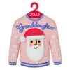 Hallmark Granddaughter Christmas Sweater 2023 Ornament -Hallmark online Shop Granddaughter Santa Sweater 2023 Keepsake Ornament 1399QGO2549 01