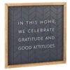 Hallmark Gratitude And Good Attitudes Framed Quote Sign, 12x12 1 Hallmark Gratitude And Good Attitudes Framed Quote Sign, 12x12 -Hallmark online Shop Gratitude and Good Attitudes Framed Quote Sign 1SNN1050 01