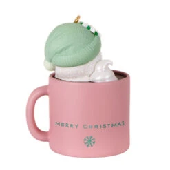 Hallmark Great-Granddaughter Hot Cocoa Mug 2023 Ornament 13 Hallmark Great-Granddaughter Hot Cocoa Mug 2023 Ornament -Hallmark online Shop GreatGranddaughter Snowman in Mug Keepsake Ornament 1399QGO2559 06