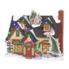 Enesco Original Snow Village Dr. Seuss The Grinch House With Lights, 7.2" -Hallmark online Shop Grinch Max Cindy Lou Who House Christmas Lights 6011416 01