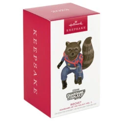 Hallmark Marvel Studios Guardians Of The Galaxy Vol. 3 Rocket Ornament -Hallmark online Shop Guardians 3 Rocket Keepsake Ornament 1899QXI7459 04