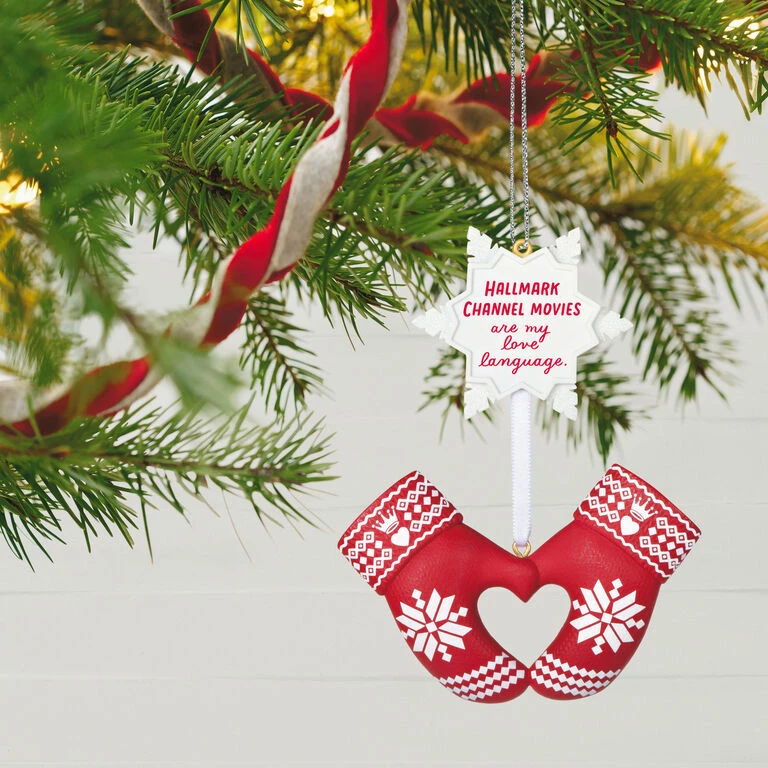 I Love Hallmark Channel! Ornament 4 I Love Hallmark Channel! Ornament - Image 2