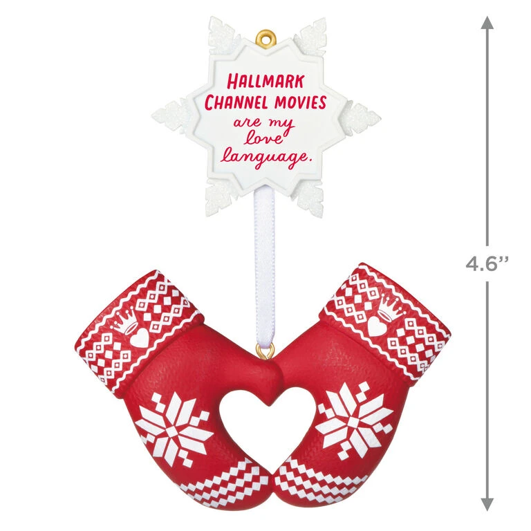 I Love Hallmark Channel! Ornament 5 I Love Hallmark Channel! Ornament - Image 3