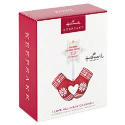 I Love Hallmark Channel! Ornament 11 I Love Hallmark Channel! Ornament -Hallmark online Shop Hallmark Channel Red Mittens Keepsake Ornament 1599QGO2949 04
