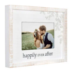 Malden Happily Ever After Rustic White Wood Picture Frame, 4x6 5 Malden Happily Ever After Rustic White Wood Picture Frame, 4x6 -Hallmark online Shop Happily Ever After White Wood Picture Frame 342846 02