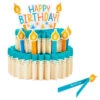 Hallmark Happy Birthday Cake 3-D Pop-Up Honeycomb Centerpiece -Hallmark online Shop Happy Birthday Cake Paper PopUp Centerpiece 1BID1091 01