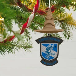 Harry Potter™ Sorting Hat Personalized Text Ornament, Ravenclaw™ -Hallmark online Shop Harry Potter Sorting Hat Personalized Ornament Ravenclaw 2499QHE1883B7 02