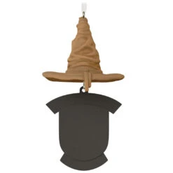 Harry Potter™ Sorting Hat Personalized Text Ornament, Slytherin™ -Hallmark online Shop Harry Potter Sorting Hat Personalized Ornament Slytherin 2499QHE1883B6 06