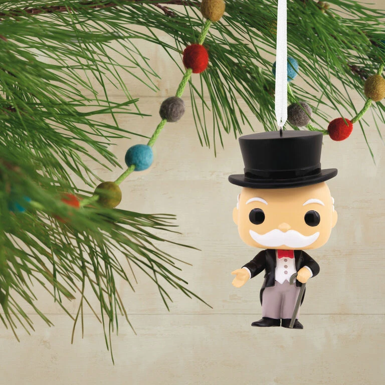 Hasbro® Mr. Monopoly Funko POP!® Hallmark Ornament 4 Hasbro® Mr. Monopoly Funko POP!® Hallmark Ornament - Image 2