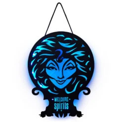 Hallmark Disney The Haunted Mansion Madam Leota Lighted Hanging Sign, 11x16 8 Hallmark Disney The Haunted Mansion Madam Leota Lighted Hanging Sign, 11x16 -Hallmark online Shop Haunted Mansion Madame Leota Metal Sign With Light 1HGN1503 03