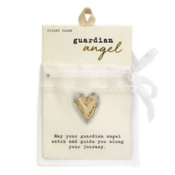 Demdaco Guardian Angel Heart Token -Hallmark online Shop Heart Pocket Token 1008100033 03