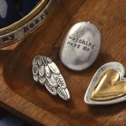 Demdaco Guardian Angel Heart Token -Hallmark online Shop Heart Pocket Token 1008100033 04