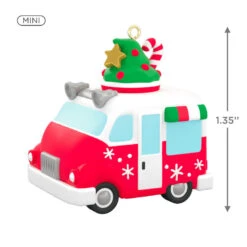 Hallmark Mini Festive Frozen Treats Ornament With Sound, 1.35" -Hallmark online Shop Ice Cream Truck Keepsake Ornament 1299QXM9199 03