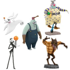 Hallmark Disney Tim Burton's The Nightmare Before Christmas Citizens Of Halloween Town Ornaments, Set Of 5