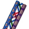 Hallmark Jewel Tones Assorted 3-Pack Christmas Wrapping Paper, 120 Sq. Ft. 2 Hallmark Jewel Tones Assorted 3-Pack Christmas Wrapping Paper, 120 Sq. Ft. -Hallmark online Shop Jewel Tones Christmas Wrapping Paper Set 5JXW1251 01