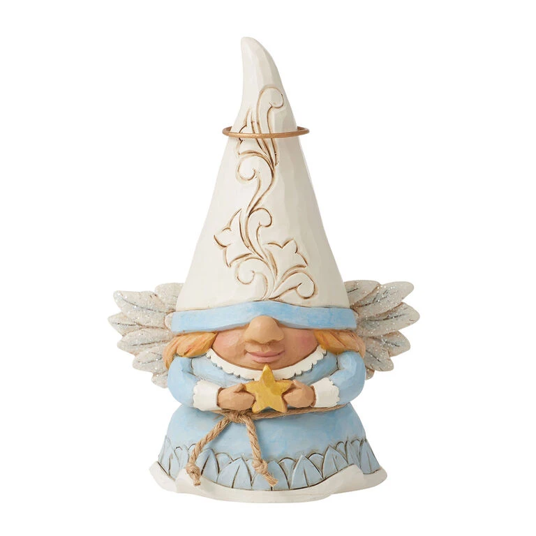 Enesco Jim Shore Angel Gnome Figurine, 5" 3 Enesco Jim Shore Angel Gnome Figurine, 5"